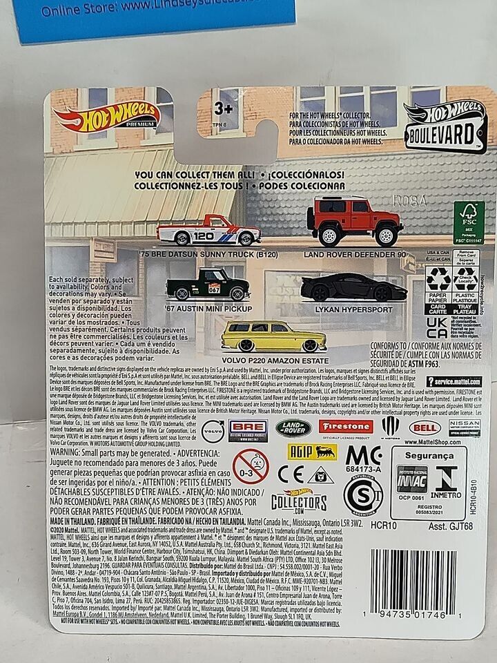 Hot Wheels HCR10  Boulevard Series #47 Land Rover Defender 90 (Box 10)