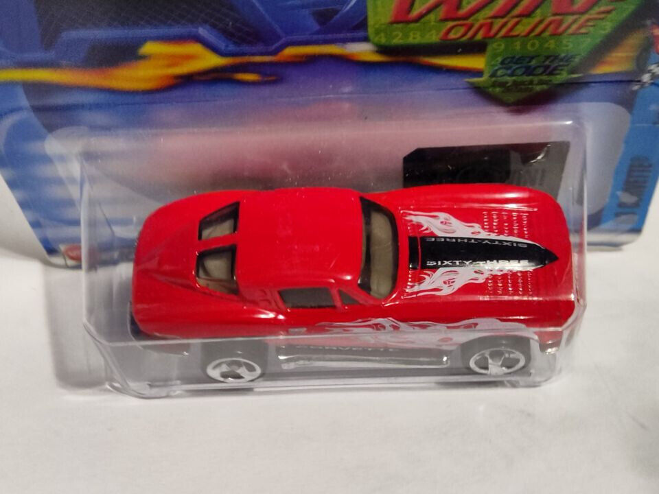 Hot Wheels 2002 #070 Corvette Series #2 '63 Corvette (loc-A)