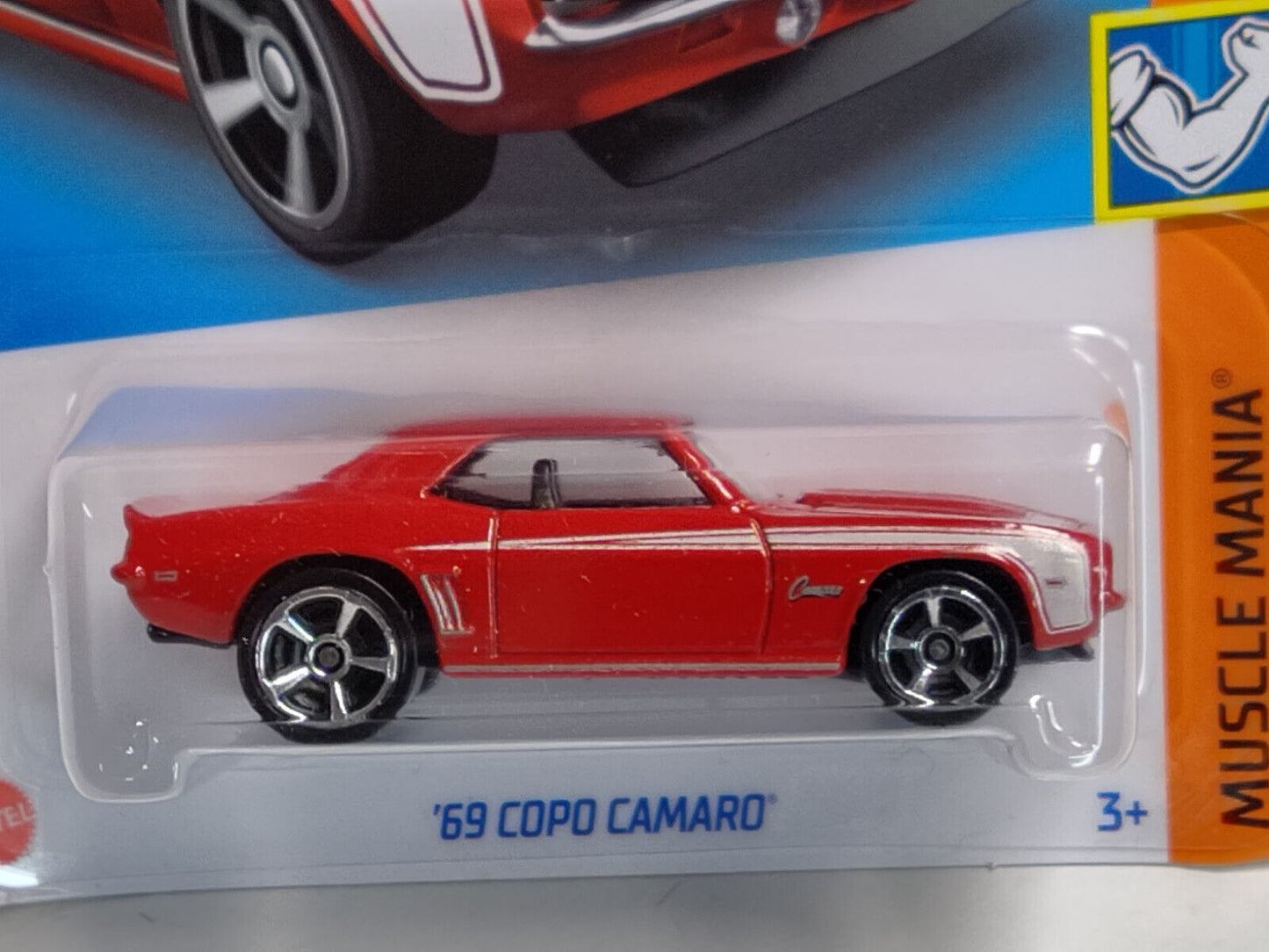 Hot Wheels #193 Mainline Muscle Mania Series #2 '69 COPO Camaro PGHK CREAS(Lc S)