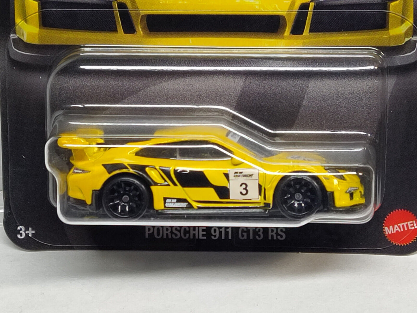 Hot Wheels #HRV65 Gran Turismo #3 Porsche 911 GT3 RS  CARD WAVY (Loc P)