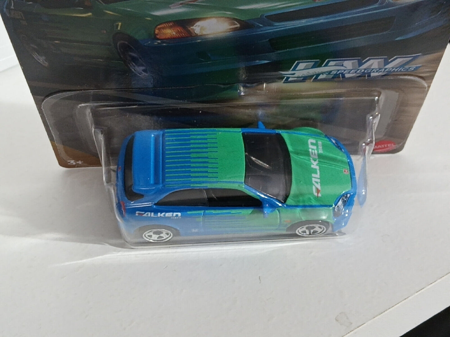 Hot Wheels #HRT09 Speed Graphics Series #1 '99 Honda Civic Type R (EK9)