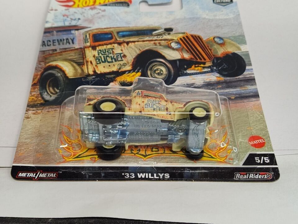 Hot Wheels HCJ88 Drag Strip Demons Series #5 '33 Willy's  (Box 27)