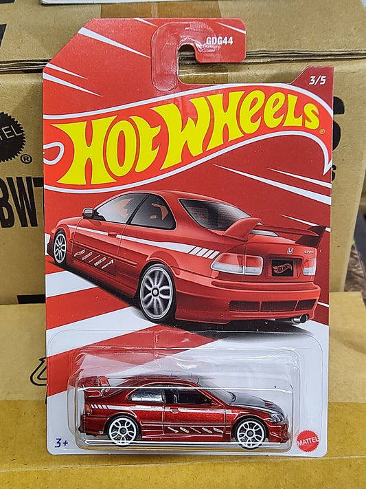 Hot Wheels #HDH21  HONDA Series #3 Honda Civic Si  (Loc H)