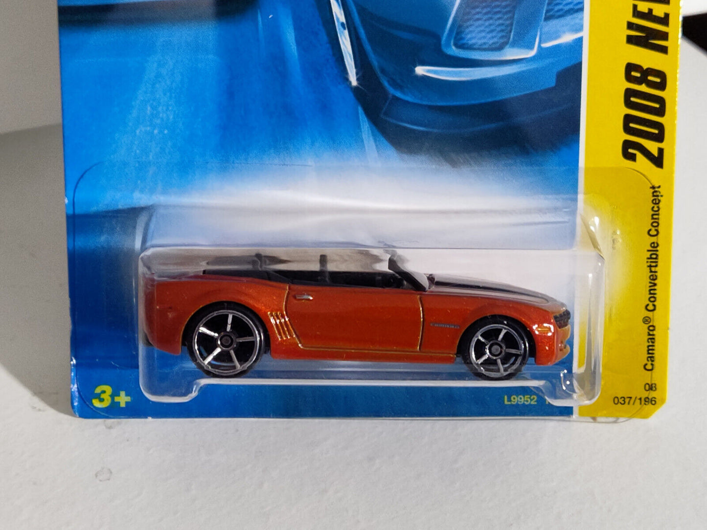 Hot Wheels 2008 New Models #37 Camaro Convertible Concept  (Loc I)