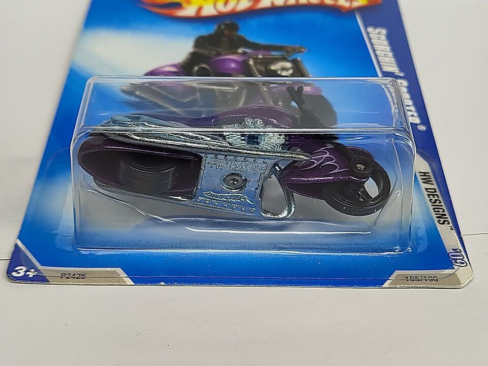 Hot Wheels #105 Designs Series #9 Scorchin Scooter (Box R)