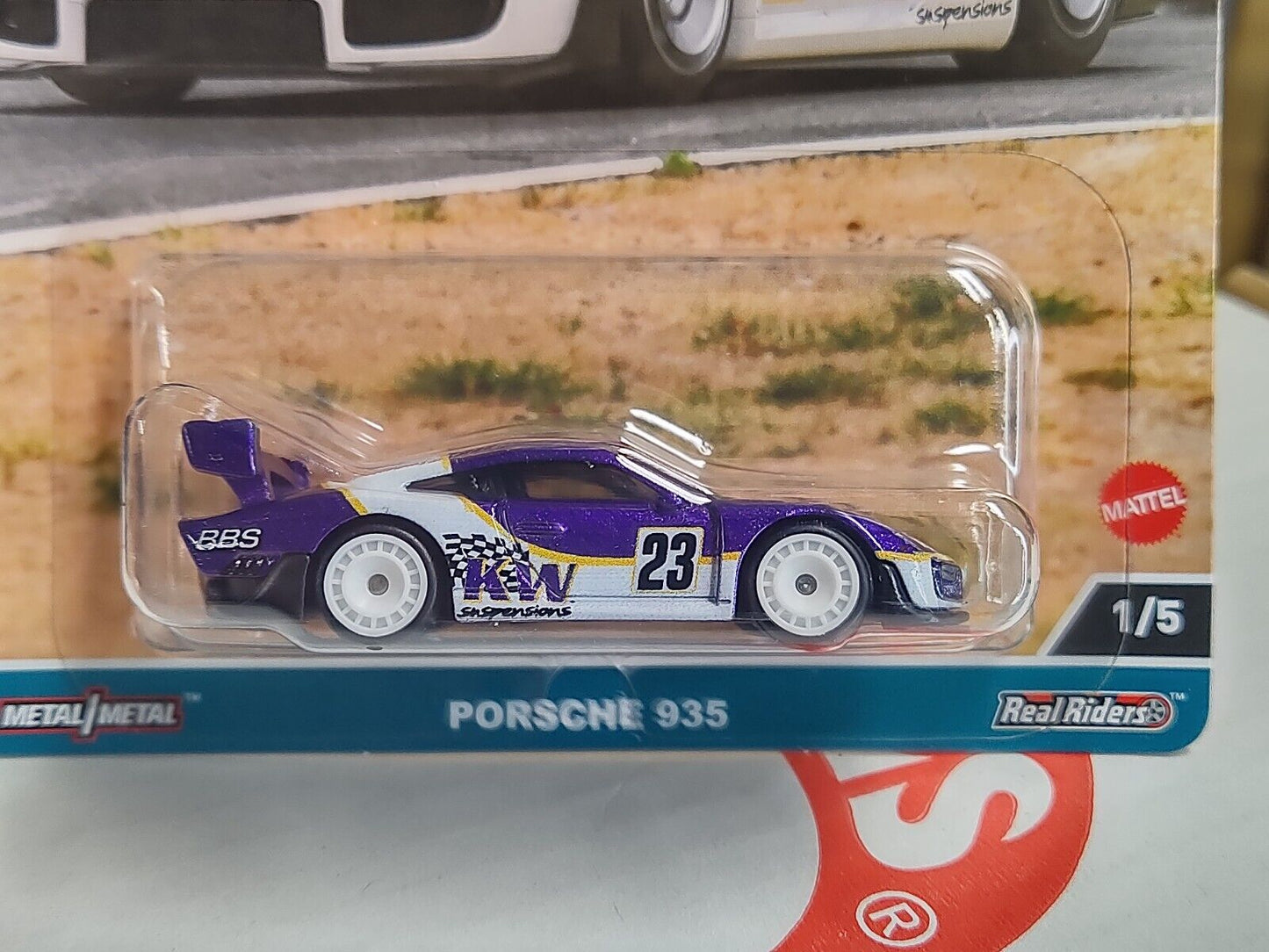 Hot Wheels HKC59 Race Day Series #1 Porsche 935 Premium Car Culture  (Box-16)