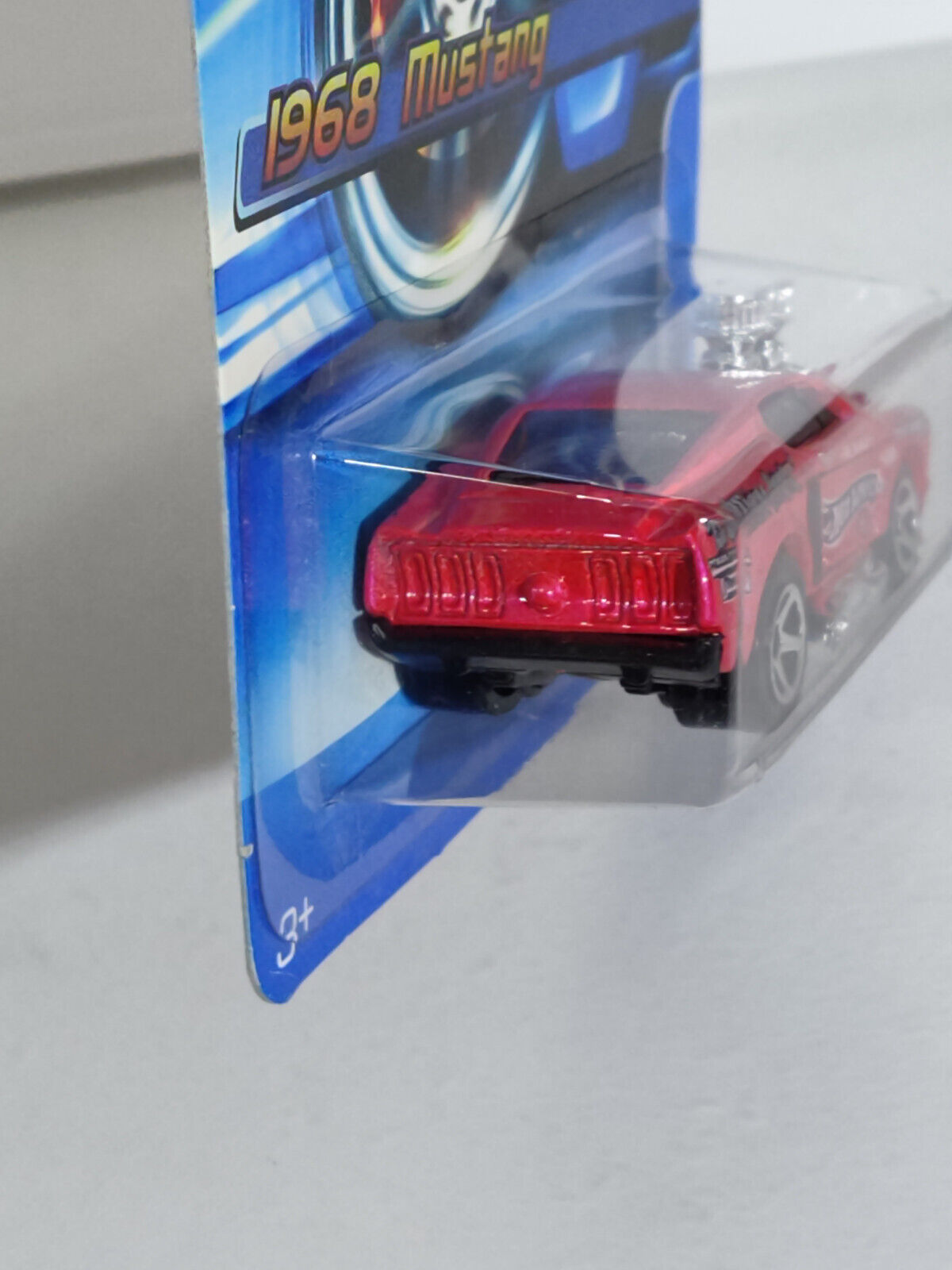 Hot Wheels 2006 #128 1968 Ford Mustang 5 Spoke RUFFLD EDGE  (Loc U)