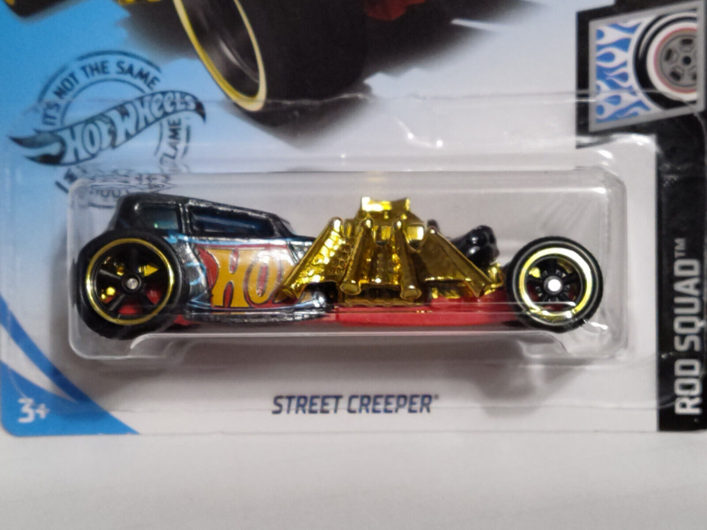 Hot Wheels #203 Rod Squad Series #3 Street Creeper Super Treasure Hunt FEATHR ED