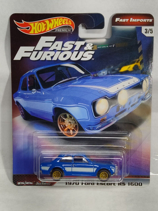 Hot Wheels GBW80  Fast and Furious Series #3 1970 Ford Escort RS 1600 (Box 13)