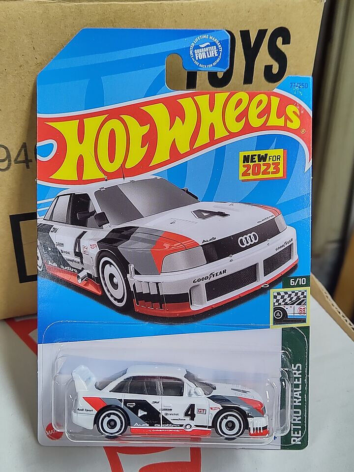 Hot Wheels #077 ML Retro Racers Series #6 Audi '90 Quattro PEGHOOK BENT (Box-C)