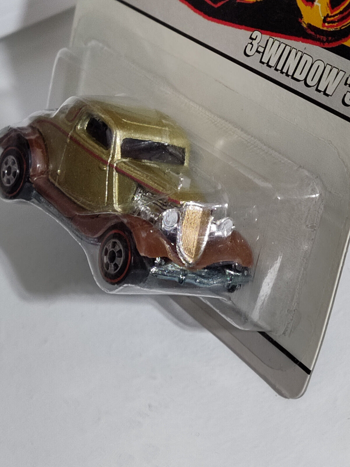 Hot Wheels #M1570 Since '68 Series #2  3-Window '34  PRICE STCKR ON CARD (Loc U