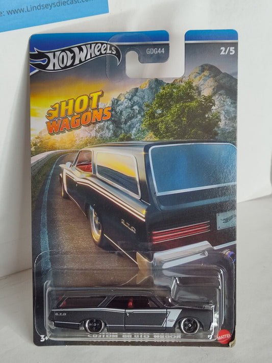 Hot Wheels #HRR87 Hot Wagons Series #2 Custom '66 GTO Wagon (Loc P)