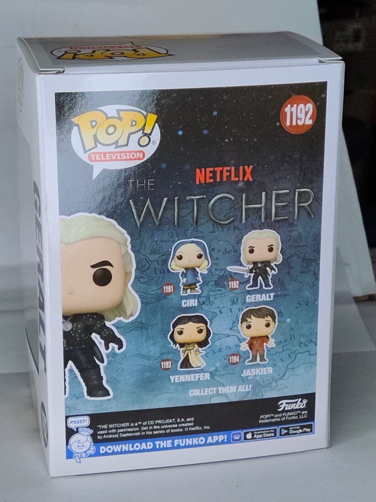 Funko POP Television Netflix The Witcher #1192  GERALT