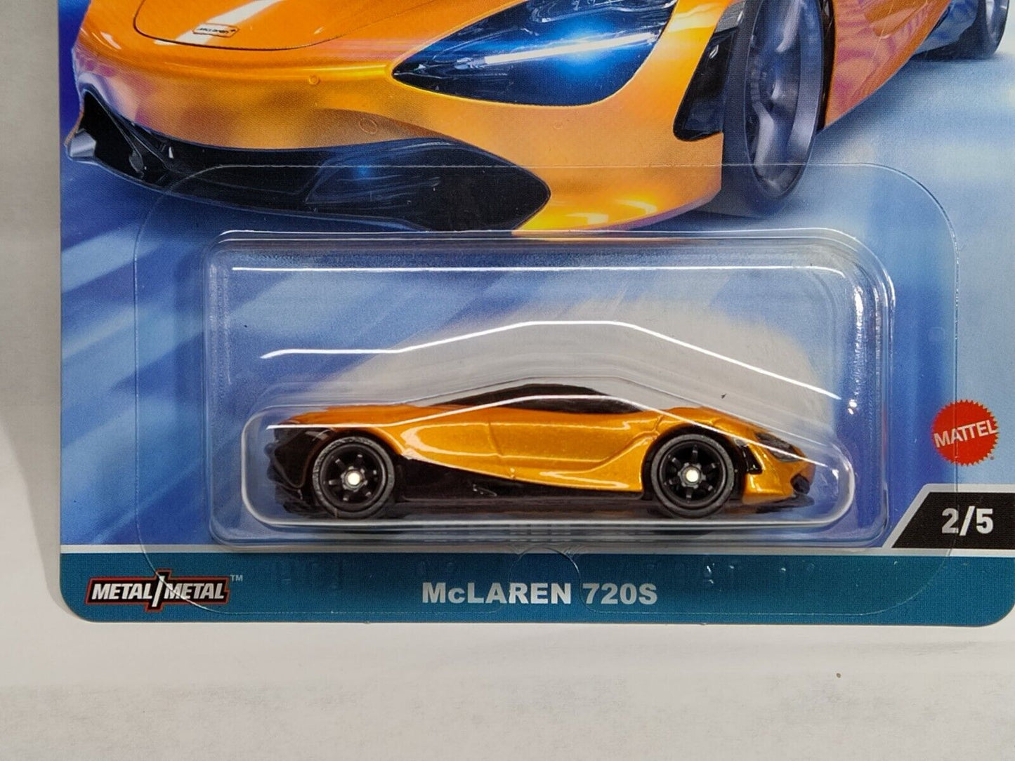 Hot Wheels HKC43 Speed Machines Series #2 McLaren 720S (Box 37)