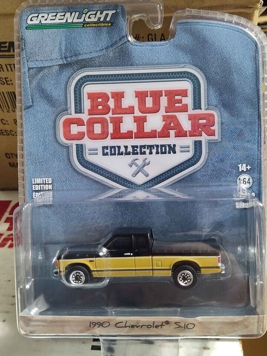 GreenLight Blue Collar Series 1990 Chevy S-10   1:64 Scale