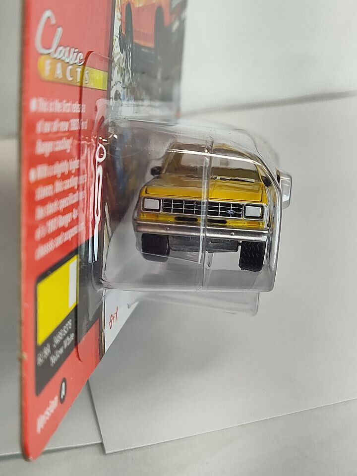 Johnny Lightning Classic Gold Collection 1983 Ford Ranger XL  Yellow