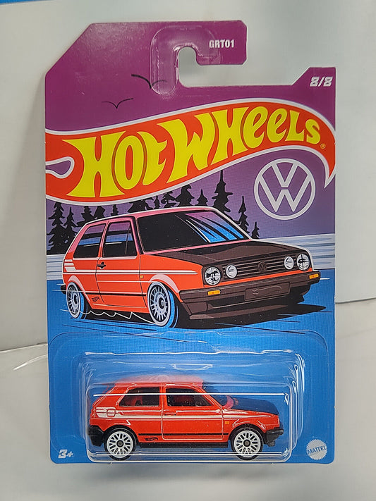 Hot Wheels #HDH47 Volkswagen Series #8 Volkswagen Golf MK2 (Wall 3)