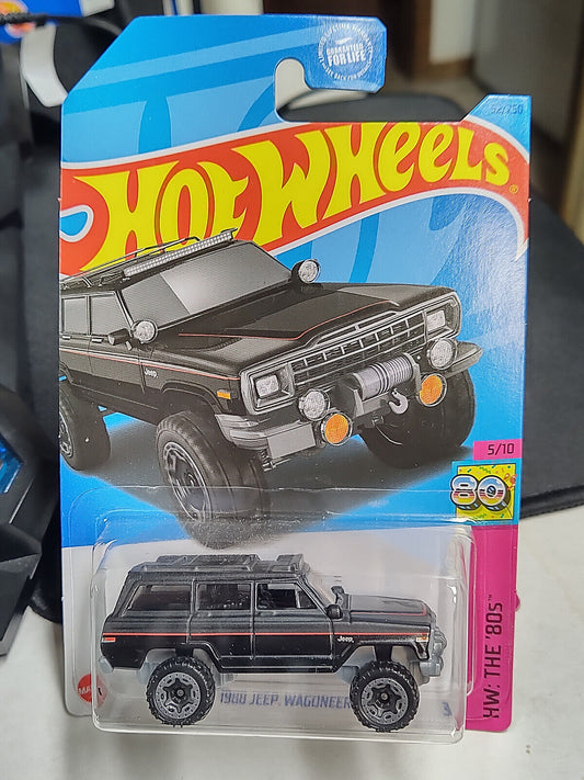 Hot Wheels #052 The 80's Series #5 1988 Jeep Wagoneer (Loc R)