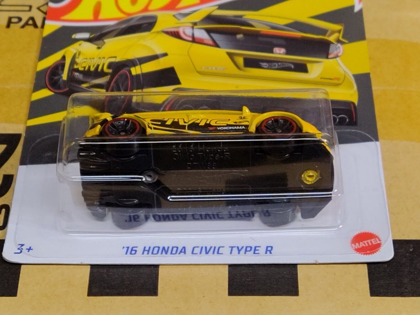 Hot Wheels #HDH18  HONDA Series #4 '16 Honda Civic Type R (Loc-H)