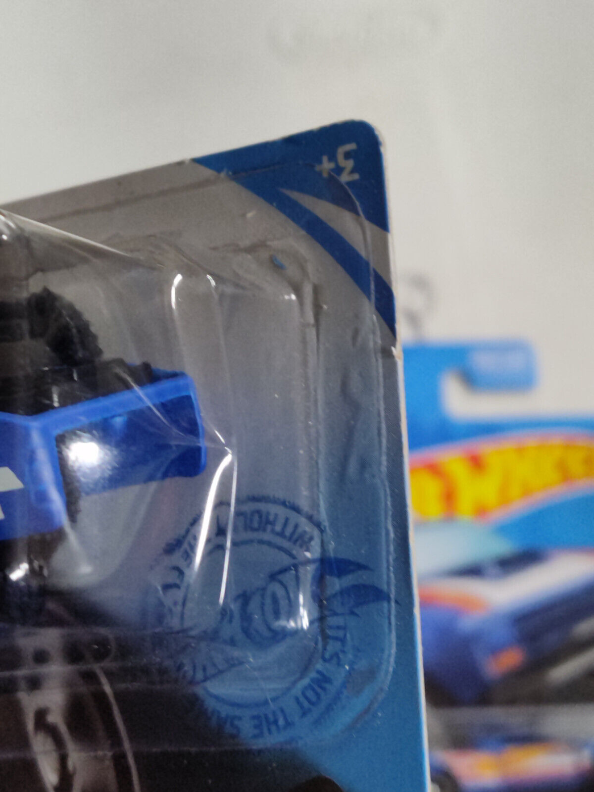 Hot Wheels #168 ML Race Team Series #1 '87 Dodge D100 Blue BLISTER PUSHED OUTWAR