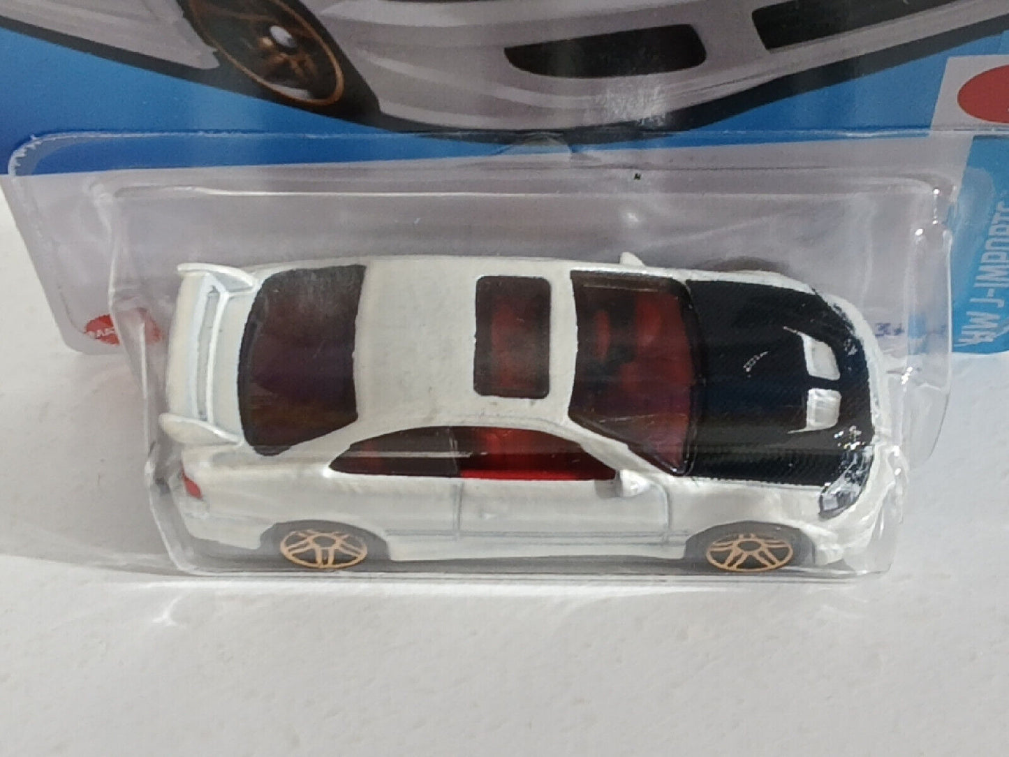 Hot Wheels #045 J-Imports Series #2 Honda Civic Si   CARD & PEGHOOK CREASED/BENT