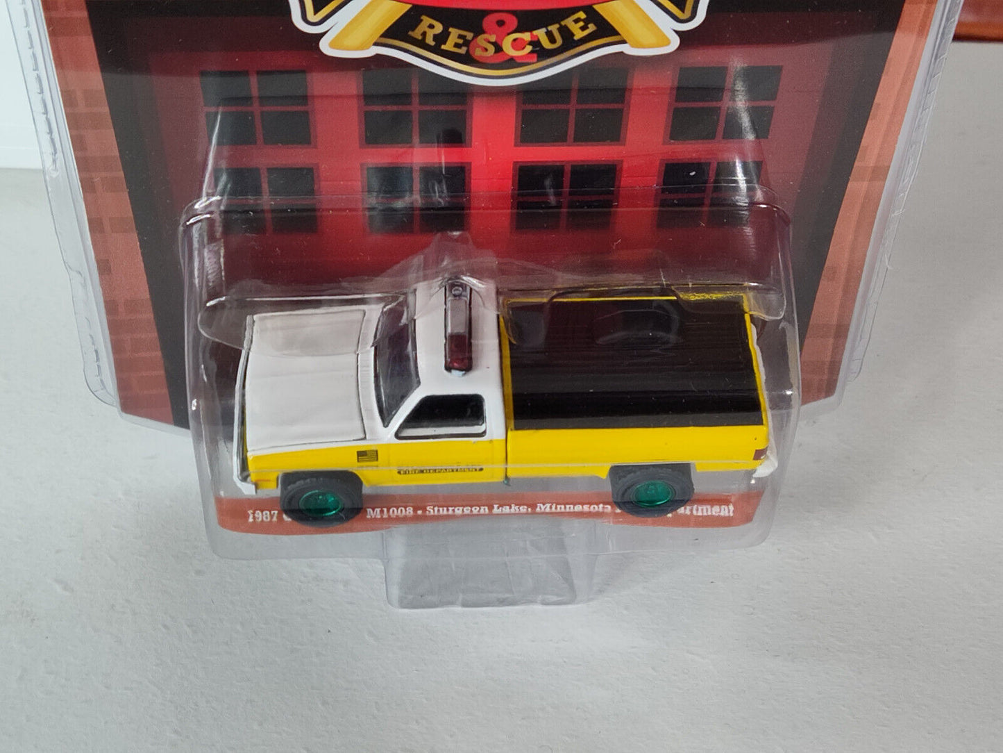 Greenlight Fire and Rescue Series 1987 Chevrolet M1008 Green Machine CHASE