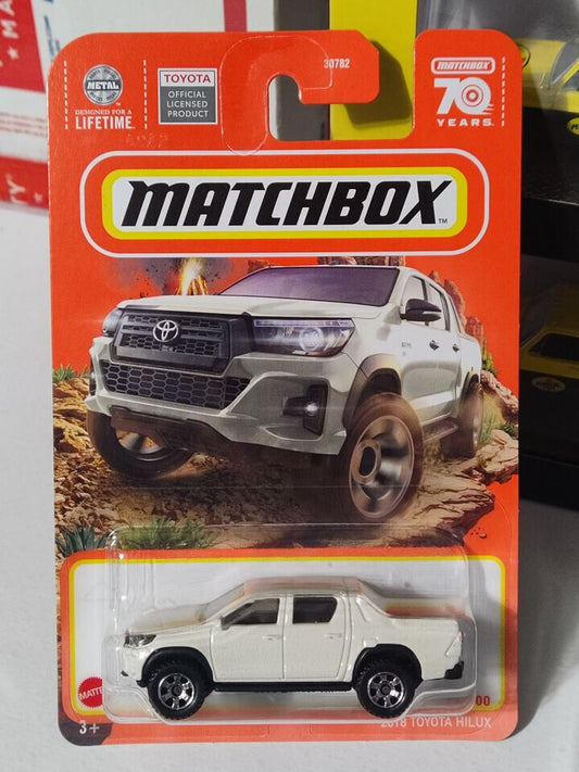 Matchbox #096 2018 Toyota Hilux  (Loc L)