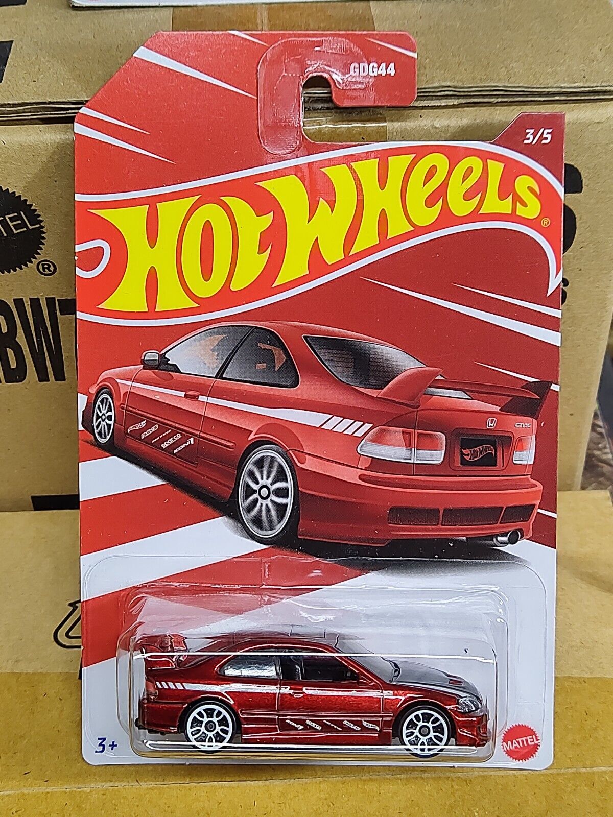 Hot Wheels #HDH21  HONDA Series #3 Honda Civic Si  (Loc H)