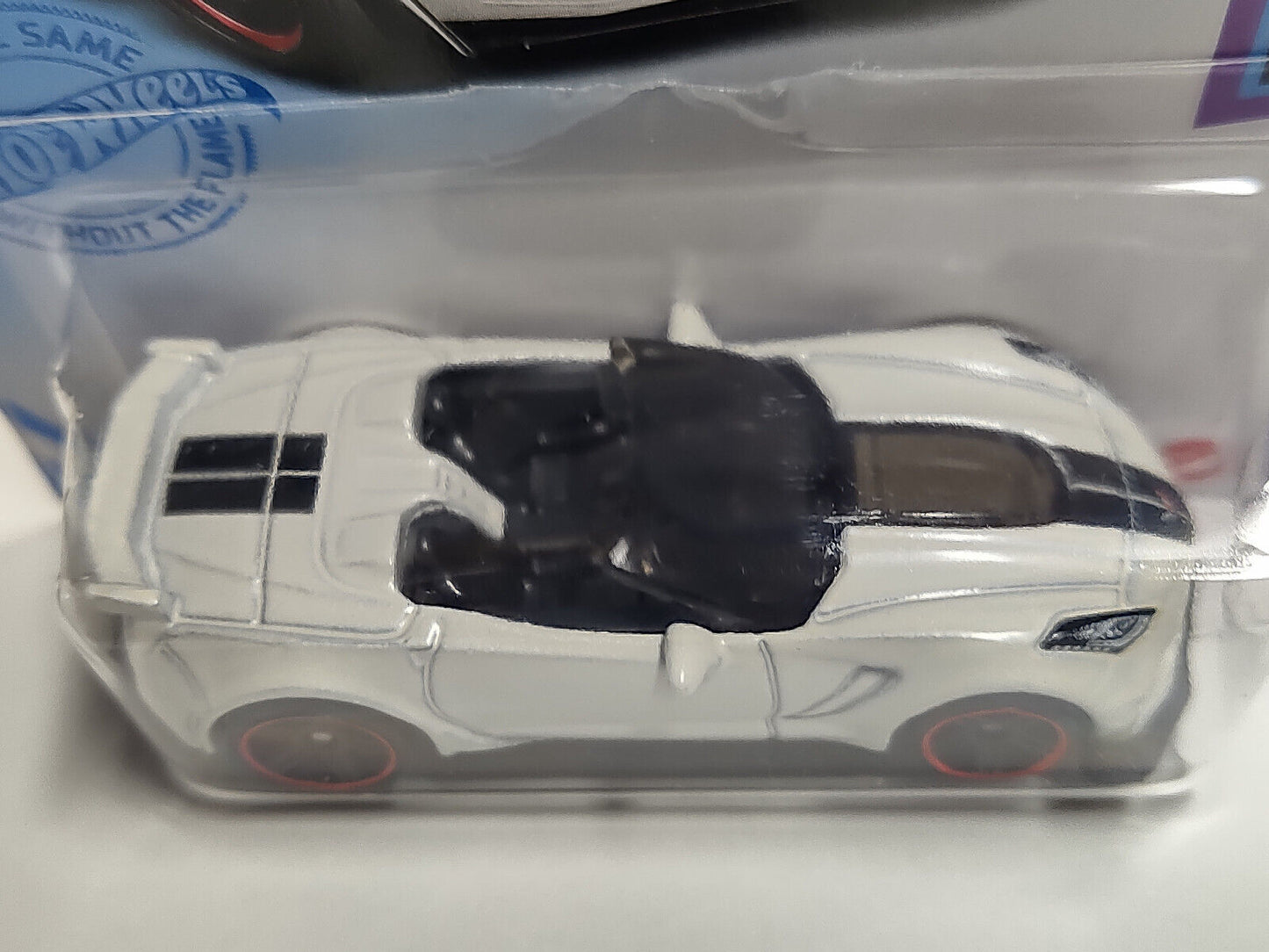 Hot Wheels #134 ML Torque Series #3 '19 Corvette ZR1 Convertible PGHK CREASED/CA