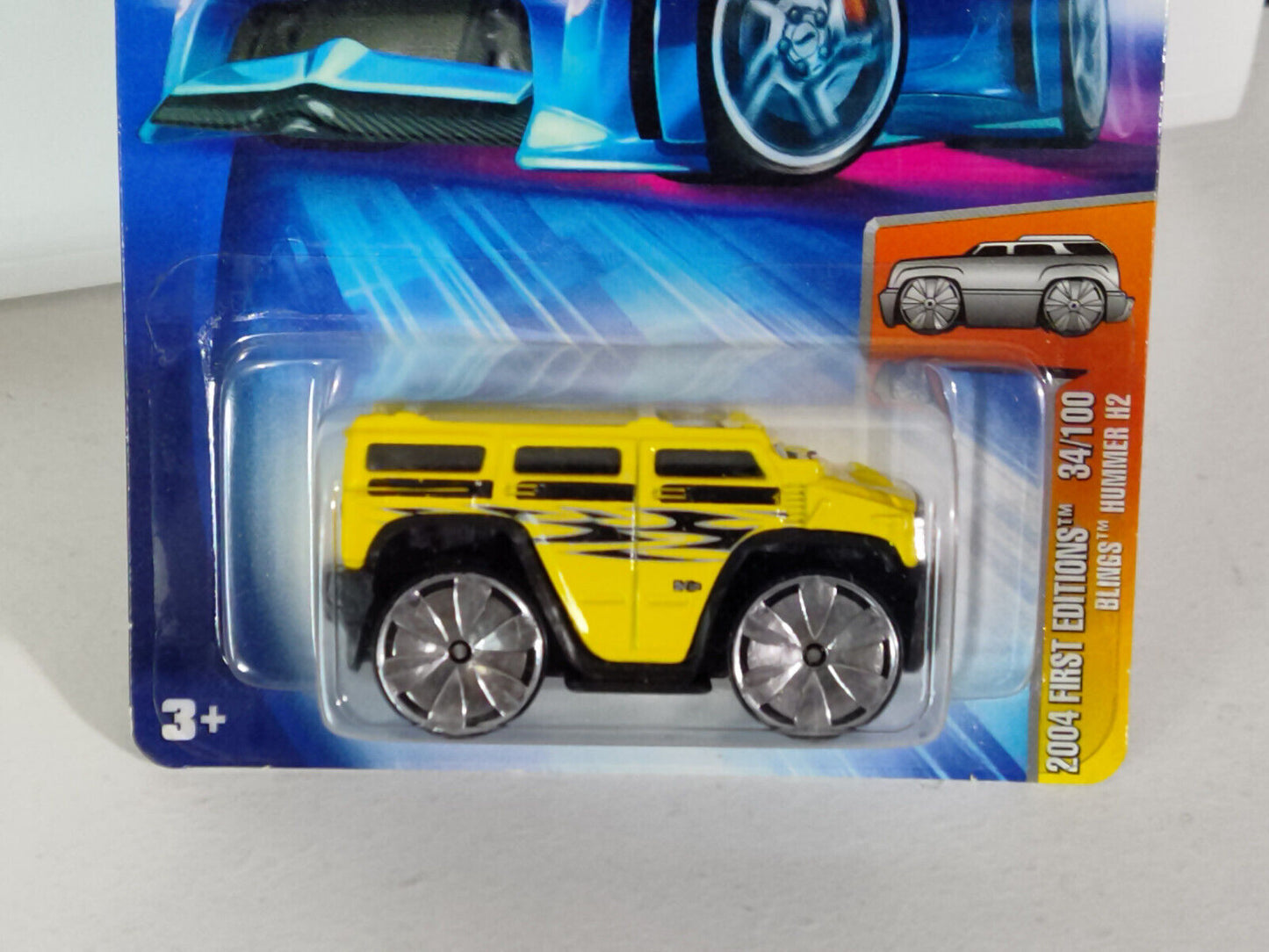 Hot Wheels 2004 First Edition #34 BLINGS Hummer H2 (Loc U)