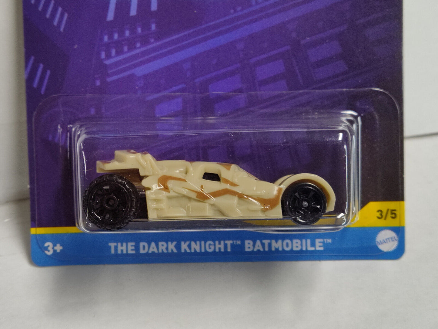 Hot Wheels #HDK68 Batman Series The Dark Knight #3 Batmobile