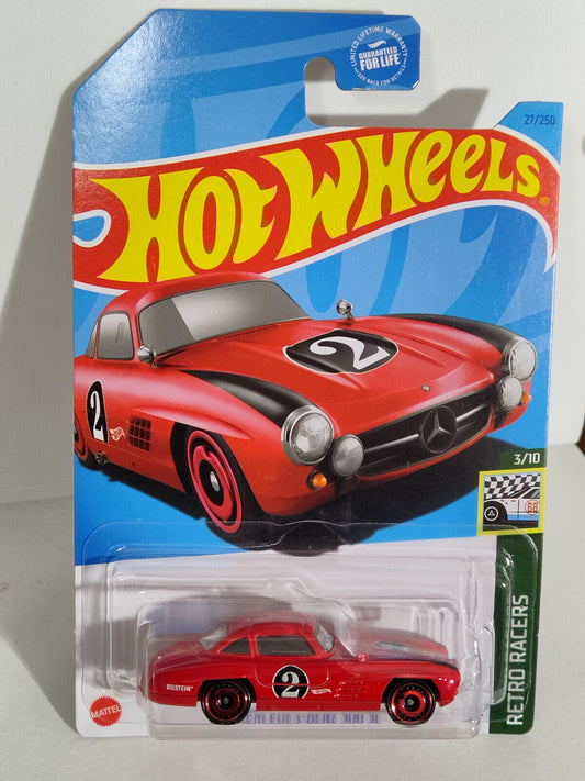 Hot Wheels #027 Retro Racers Series #3 Mercedes Benz 300 SL (Loc O)