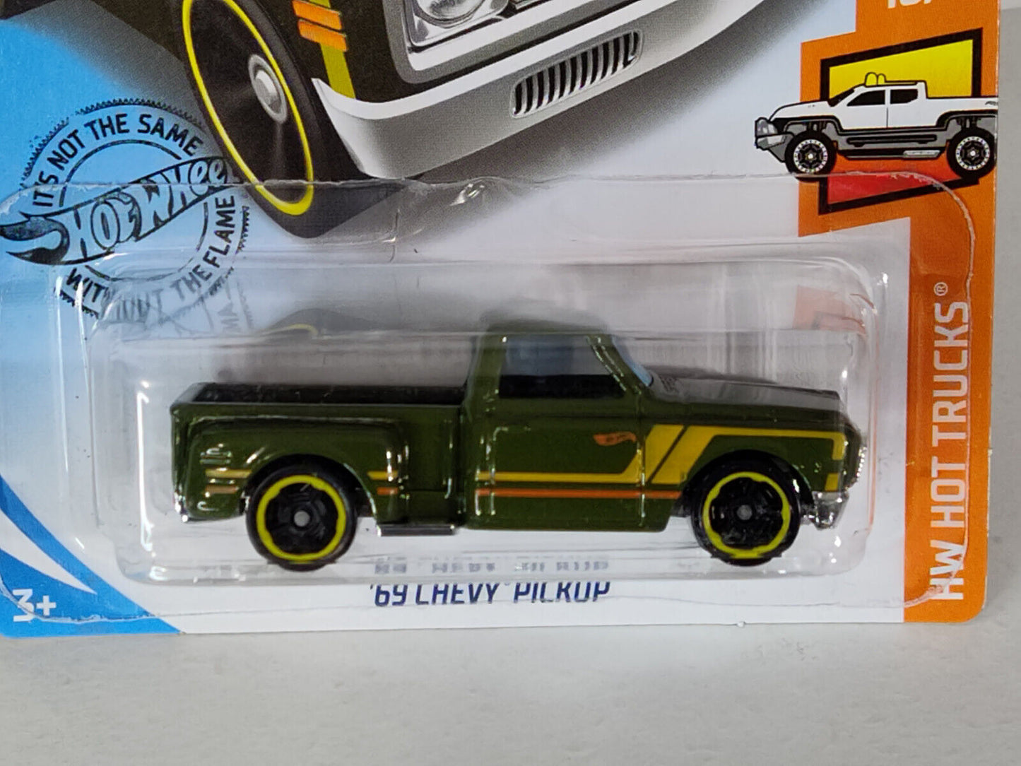 Hot Wheels #202 Hot Trucks Series #10 '69 Chevy Pickup  (Loc U)