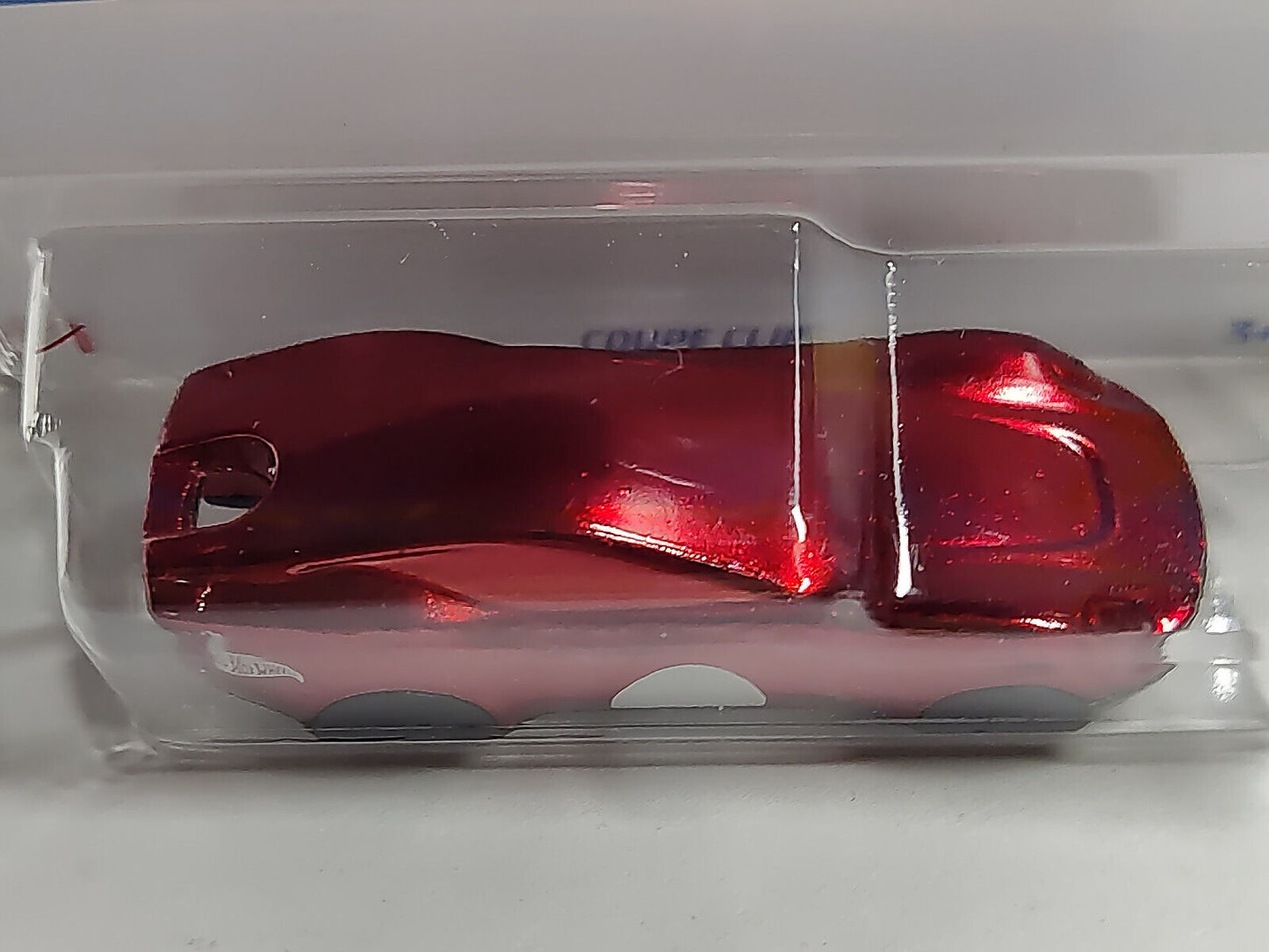 Hot Wheels #101 Experimotors Series #6 Coupe Clip (Red) BLISTER CRCKD RH (Loc O)