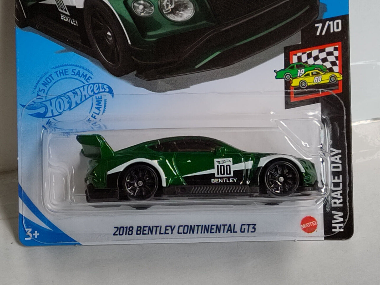 Hot Wheels #133 ML Race Day Series #7 2018 Bentley Continental GT3 (G) (Loc I)