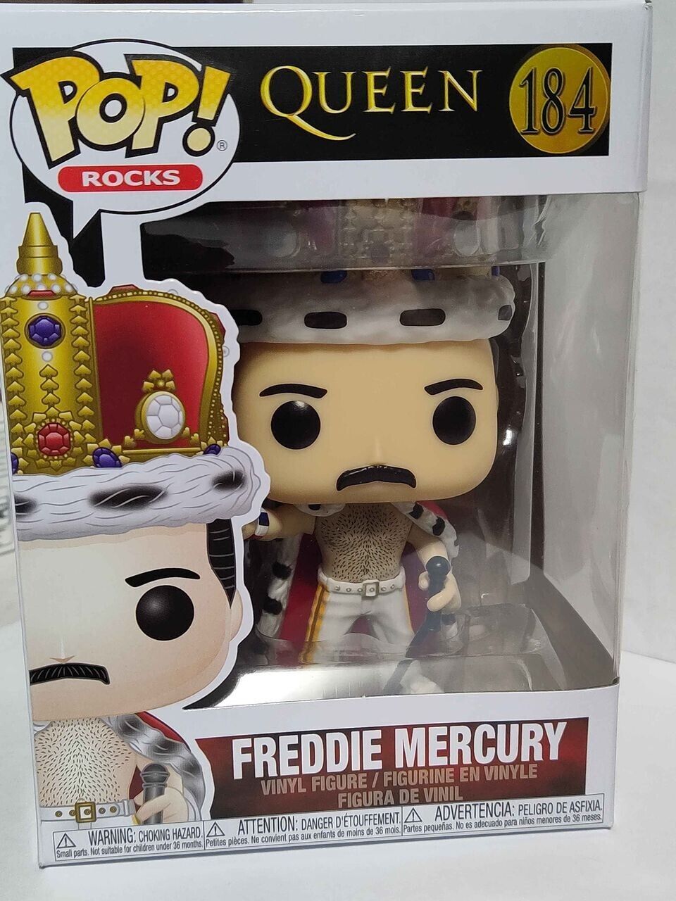 Funko Pop ROCKS #184 QUEEN Freddie Mercury