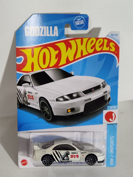 Hot Wheels #096 J-Imports Series #5 Nissan Skyline GT-R(BCNR33) INDENTAT(Lc R)