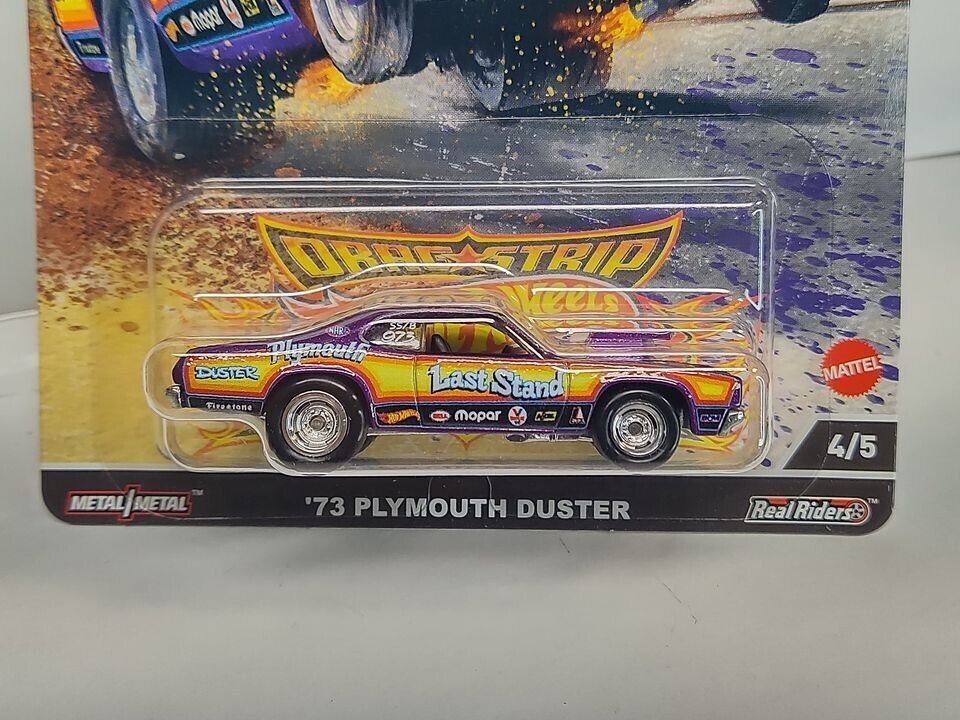 Hot Wheels HCK22 Drag Strip Demons Series #4 '73 Plymouth Duster (Box 29)