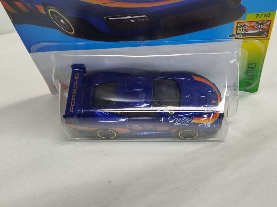 Hot Wheels #223 Exotics Series #7 Porsche 935 (Blue) (Loc-K)