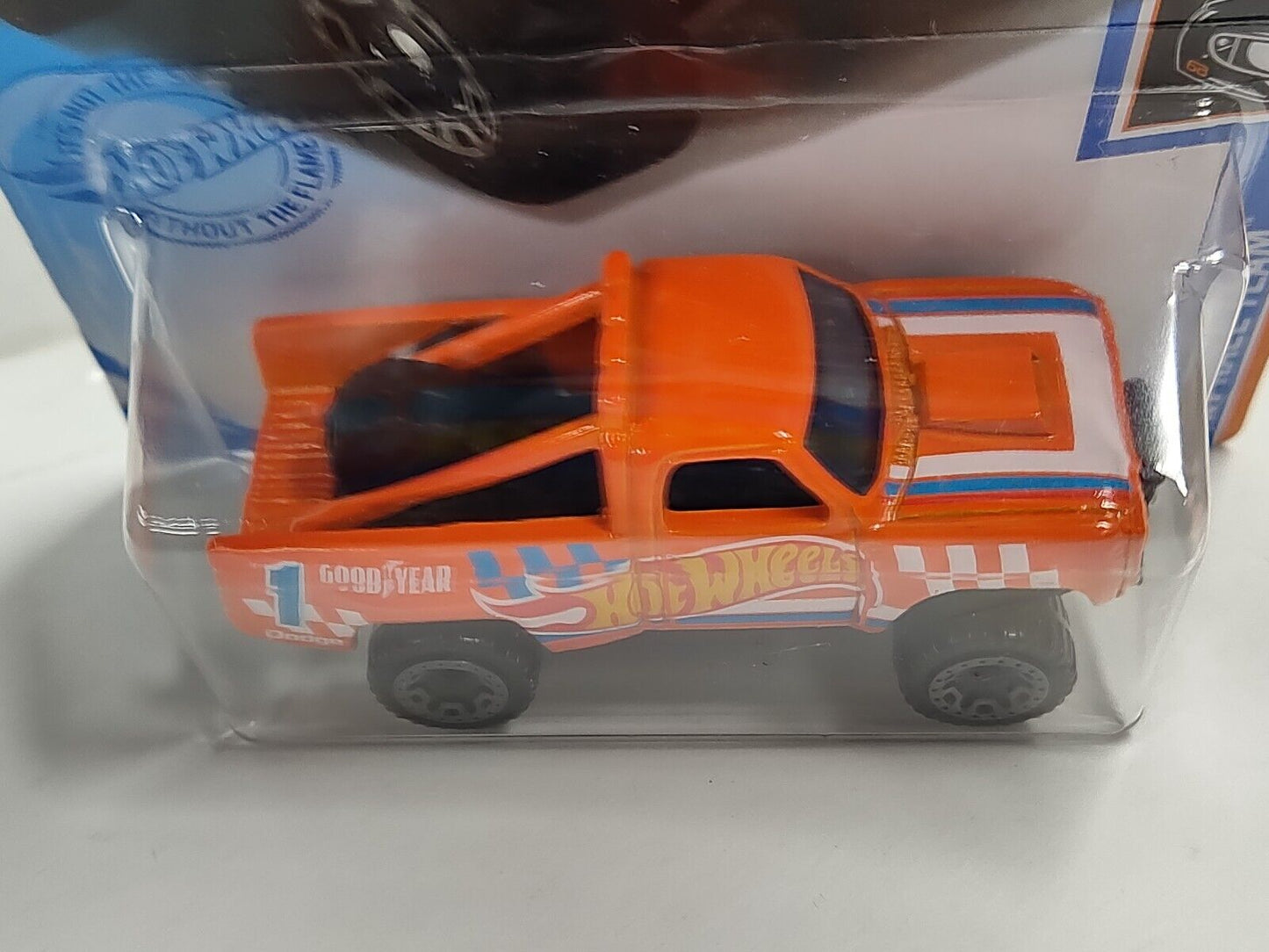 Hot Wheels #168 Mainline Race Team Series #1  '87 Dodge D100 PEGHOOK CREASED