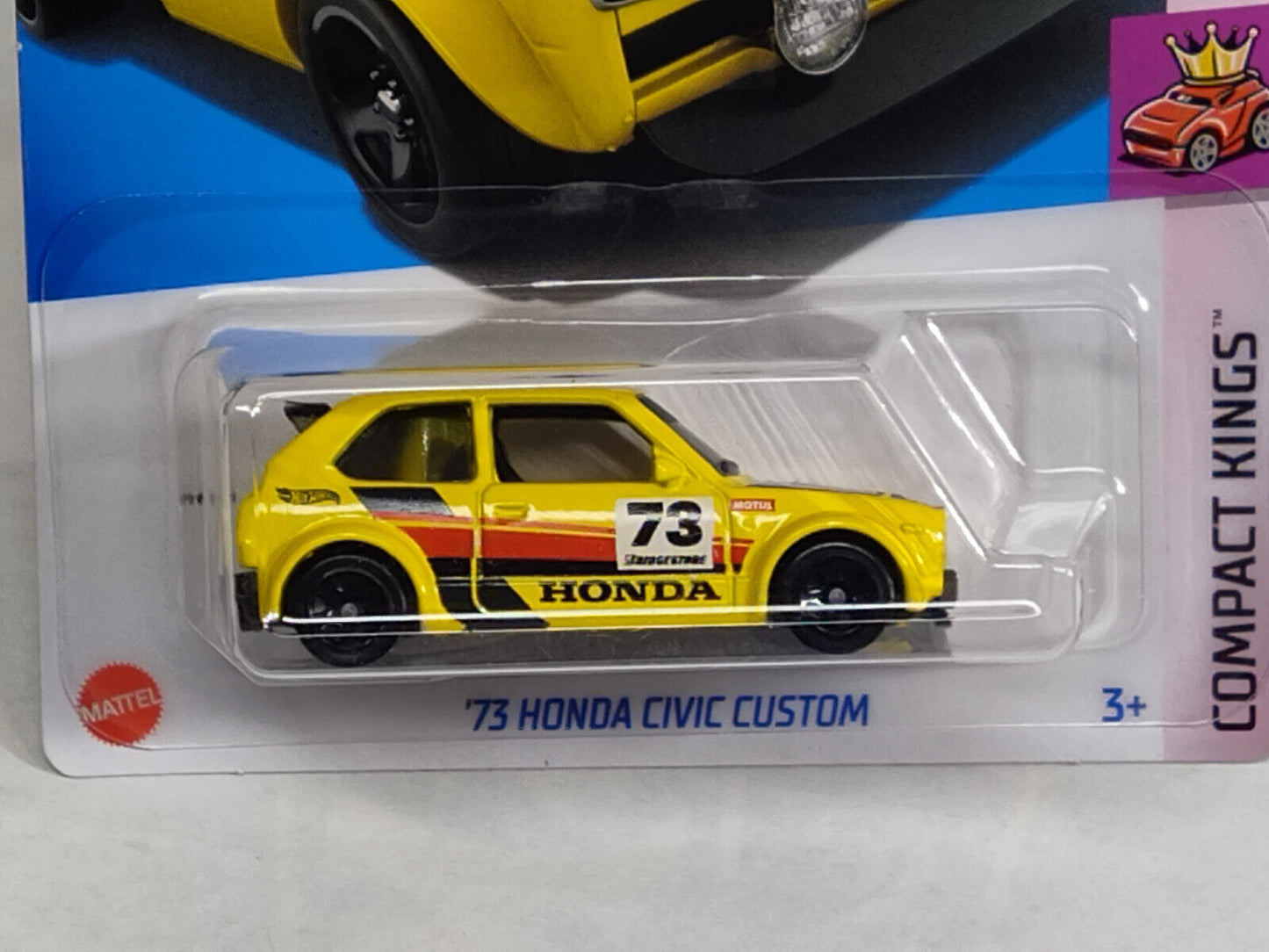 Hot Wheels #090 Compact Kings Series #4 '73 Honda Civic Custom PGHK CREAS(Loc S)