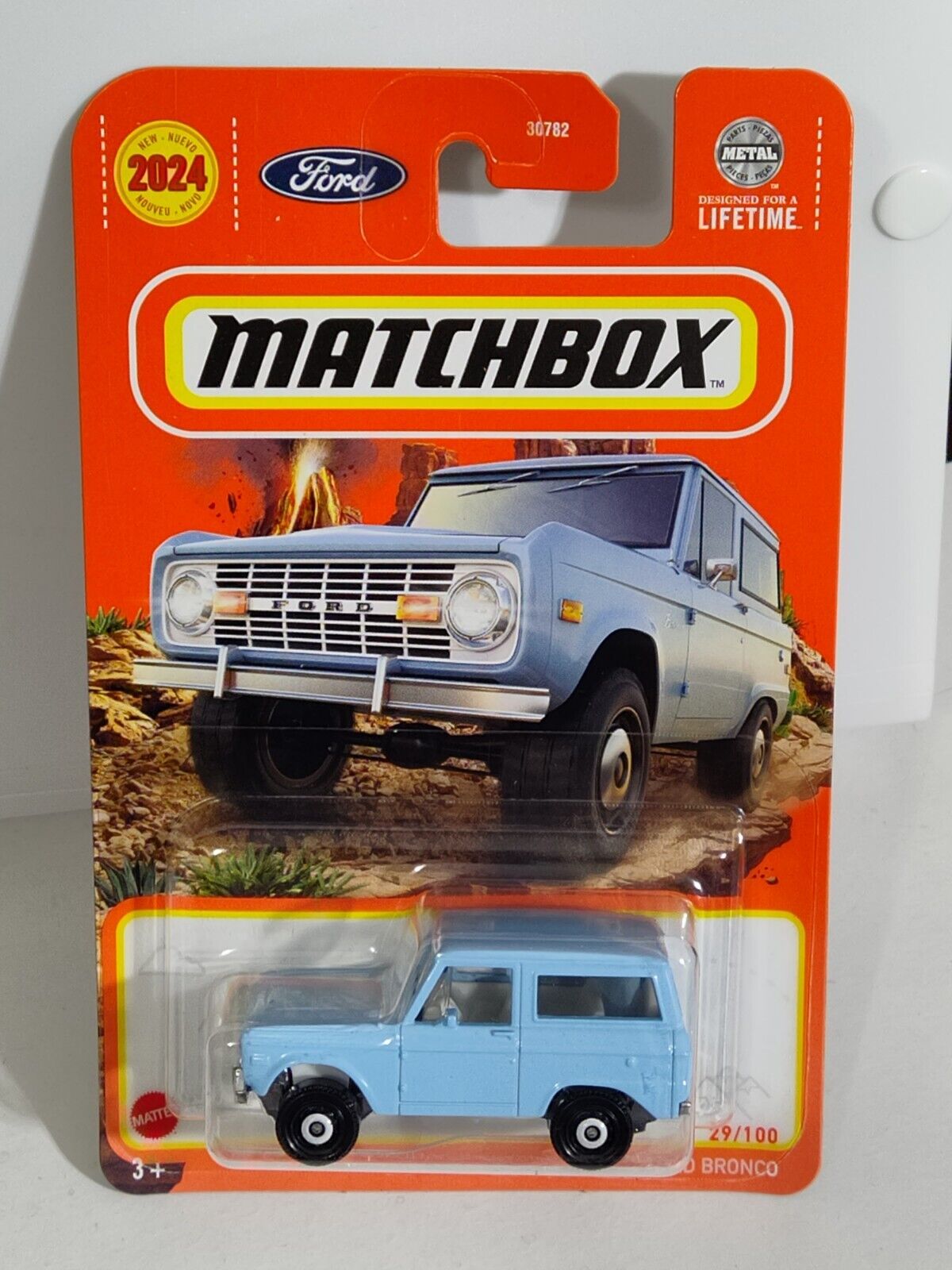 Matchbox #029  1970 Ford Bronco (Loc U)