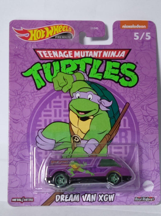 Hot Wheels HCN93 Teenage Mutant Ninja Turtles Series #5 Dream Van XGW (Box 14)