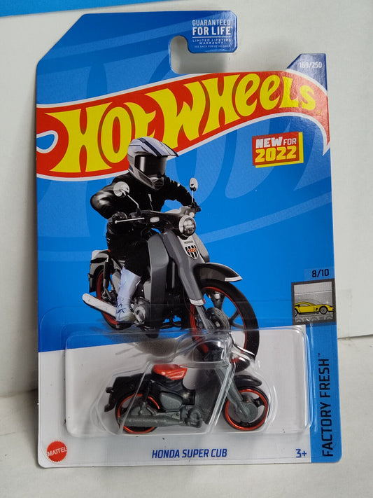 Hot Wheels #169 Factory Fresh Series #8 Honda Super Cub  (Loc K)