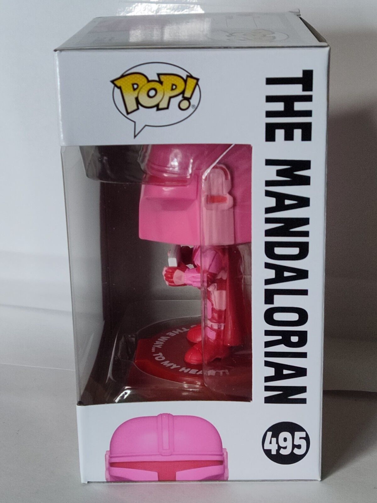 Funko Pop Valentine Edition Star Wars #495  The Mandalorian