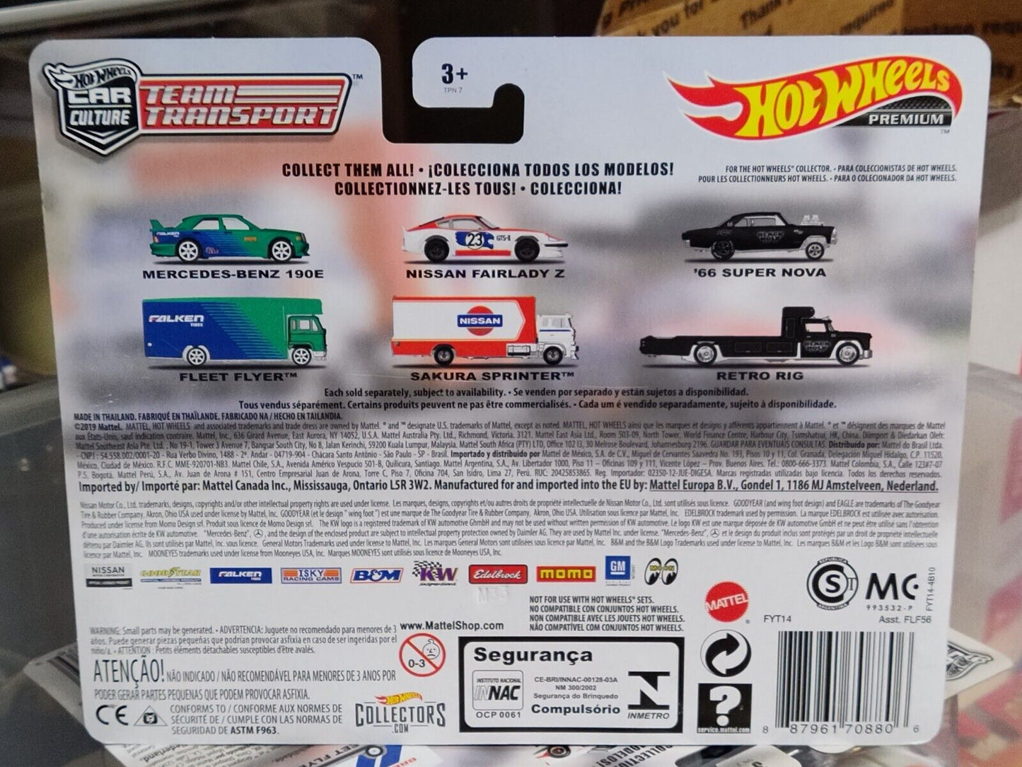 Hot Wheels Team Transport Series #11  Nissan Fairlady Z & Sakura Sprinter WEAR(Z