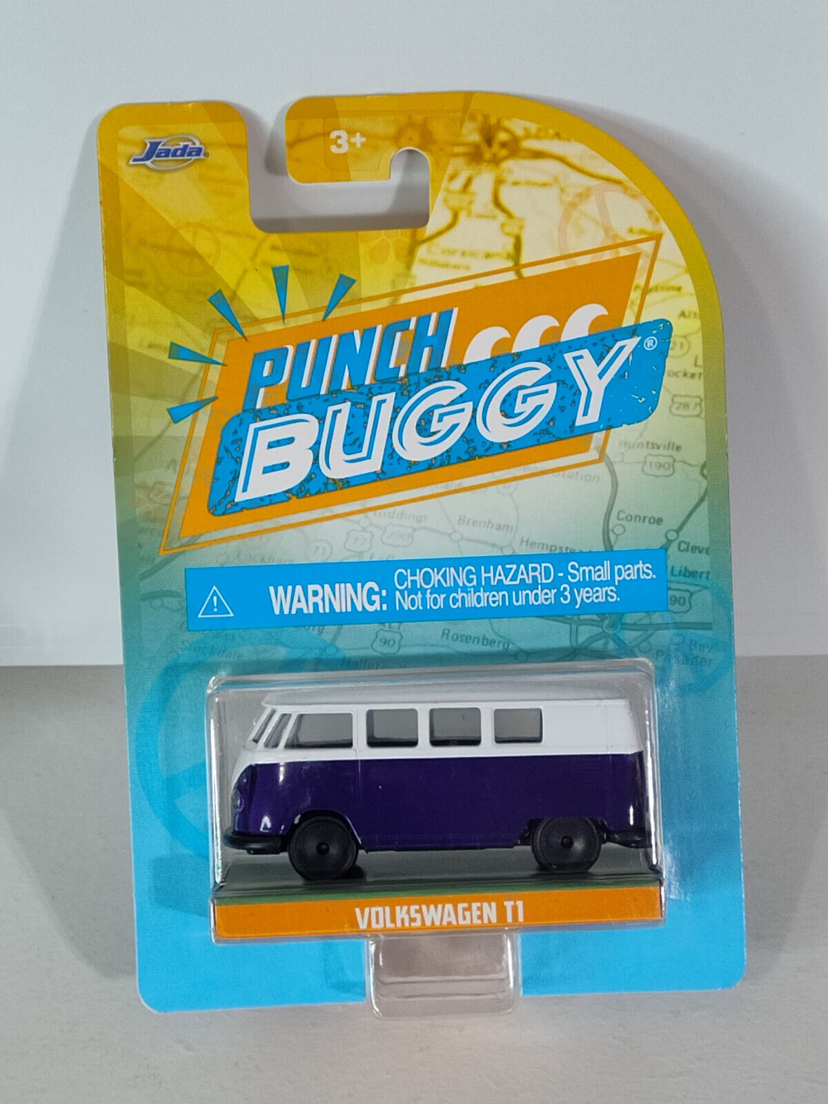 JADA Majorette Slug Bug/ Punch Buggies Series Volkswagen T1 Bus STKR GLUE RESIDU