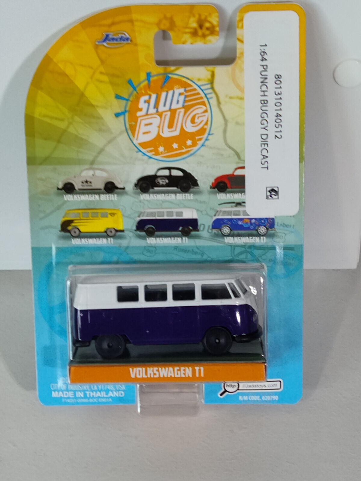 JADA Majorette Slug Bug/ Punch Buggies Series Volkswagen T1 Bus STKR GLUE RESIDU