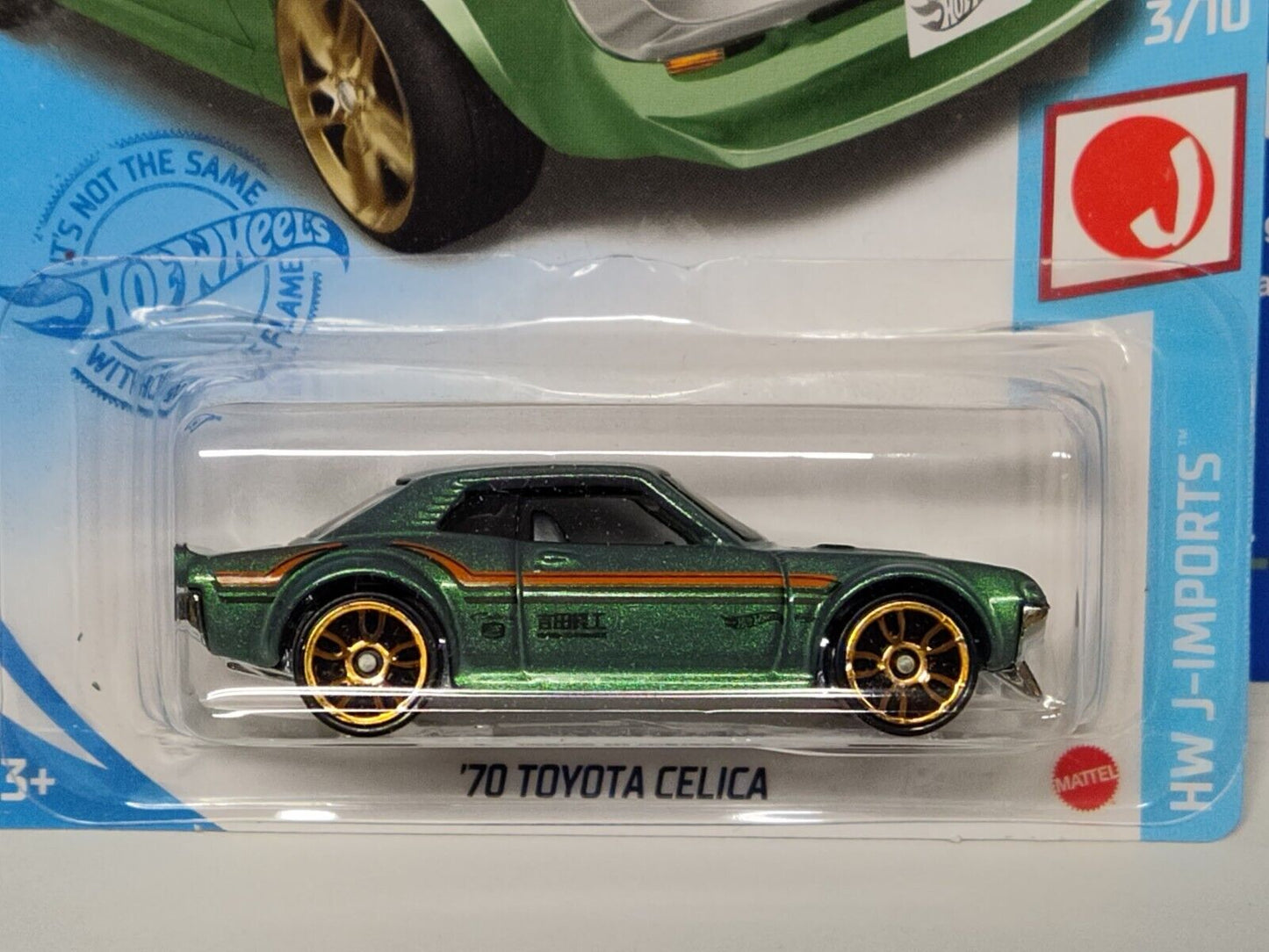 Hot Wheels #151 Mainline J-Imports Series #3  '70 Toyota Celica PGHK CRE(Loc B+)