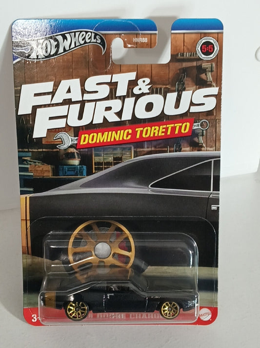 Hot Wheels #HRW50 Fast and Furious Dominic Toretto 1968 Dodge Charger (Loc B)